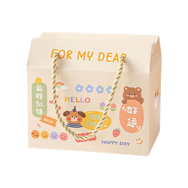 Hình ảnh củaHỘP VUÔNG CÓ QUAI XÁCH HÌNH GẤU